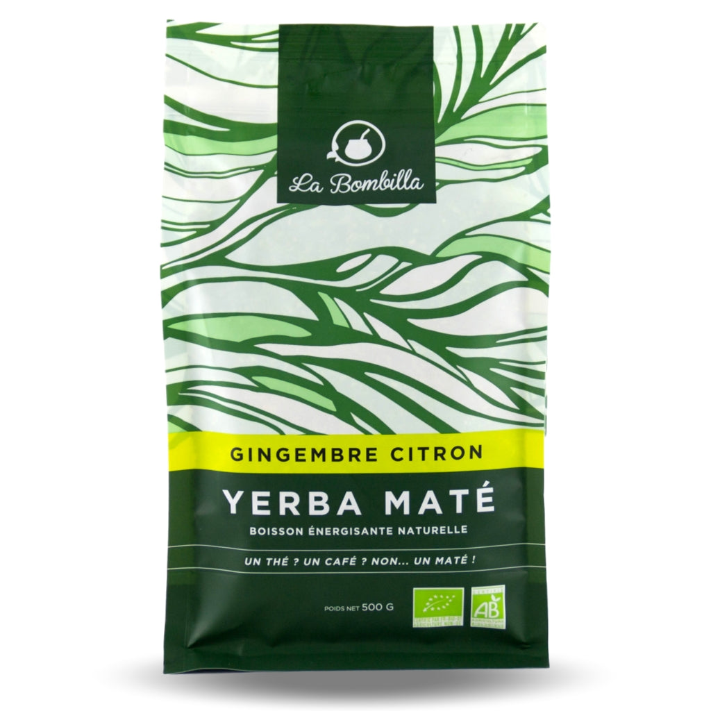 Yerba Maté gingembre citron bio